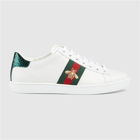 gucci women's ace sneaker with interlocking g|Gucci bee sneakers women's.